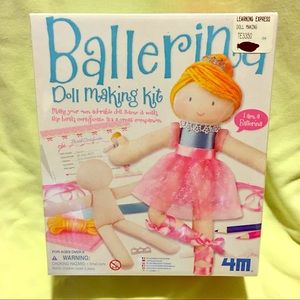 NEW 4M Ballerina Doll Making Kit